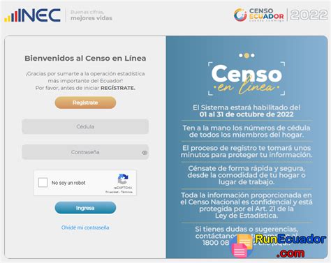 Censo En Línea Inec Censoecuadorgobec 2024