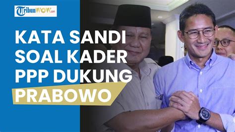 Beri Tanggapan Soal Kader Ppp Berpaling Dan Beri Dukungan Prabowo