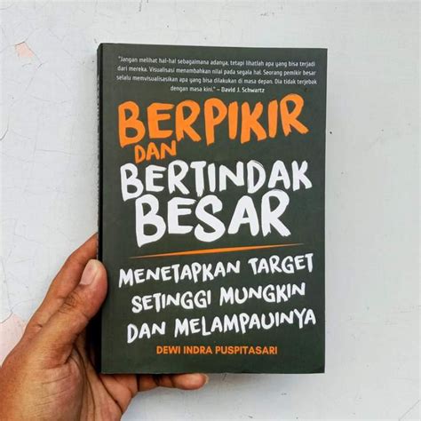 Jual Buku BERPIKIR DAN BERTINDAK BESAR Dewi Indra Puspitasari