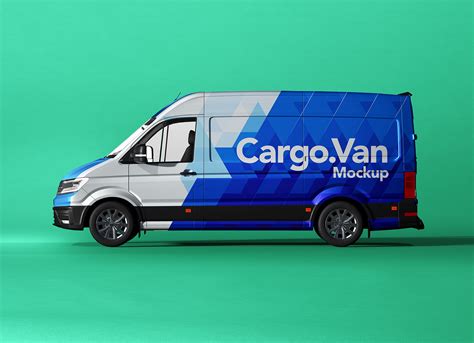 Caddy Van Mockup