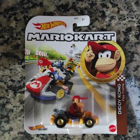 HOT Wheels Mario Kart DIDDY Kong Shopee Brasil