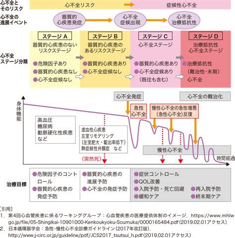 慢性心不全のステージに合わせた看護支援 看護roo [カンゴルー]