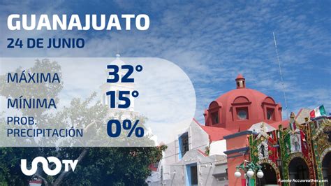 Clima En Guanajuato Para El 24 De Junio De 2023 Unotv