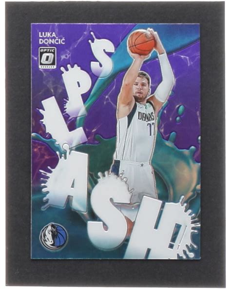 Luka Doncic 2020 21 Donruss Optic Splash Purple 15 Pristine Auction