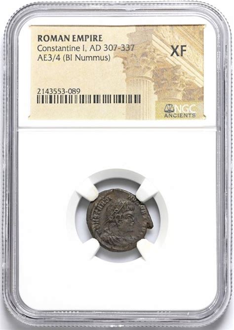 Roman Empire Constantine I Ad Nummus Ngc Catawiki