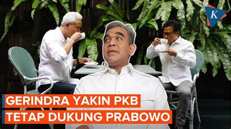 Cak Imin Bertemu Ganjar Gerindra Kami Enggak Khawatir PKB Pindah