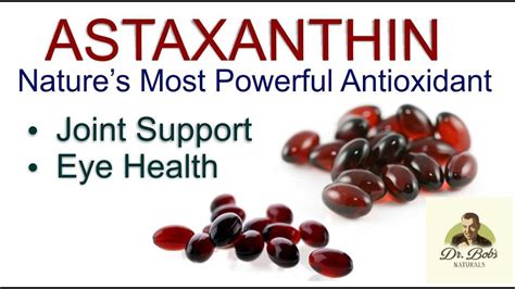 Astaxanthin Natures Most Powerful Antioxidant Youtube