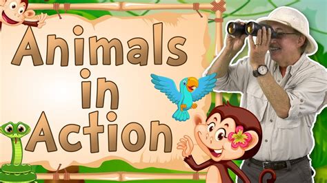 Animals in Action | Movement Song for Kids | Jack Hartmann - YouTube