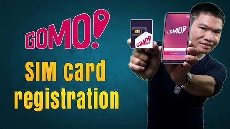 Gomo Sim Registration Paano Mag Register Ng Gomo Sim Card Youtube