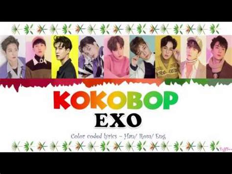 EXO 엑소 Ko Ko Bop color coded lyrics YouTube