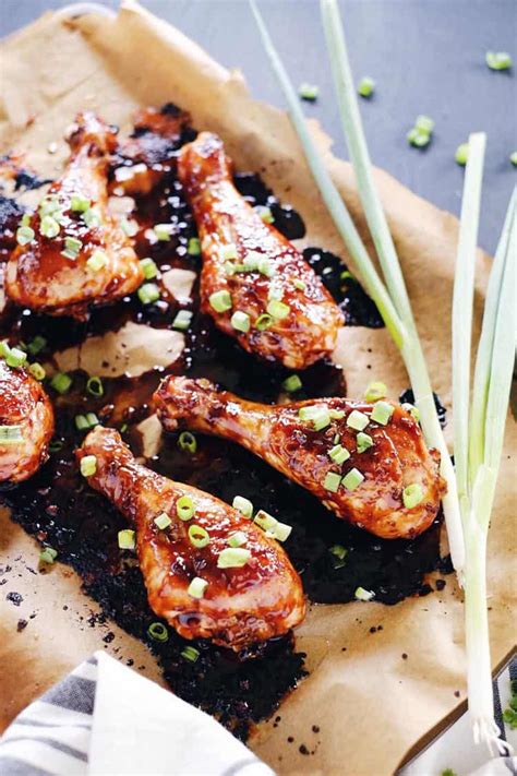 Balsamic Glazed Chicken Drumsticks Paleo Gf Real Simple Good