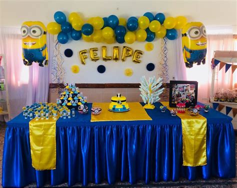 Cumpleaños Minions De Mi Creación 😏 Cumpleaños De Los Minions