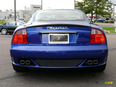 Blu Mediterraneo Blue Maserati Gransport Coupe Photo