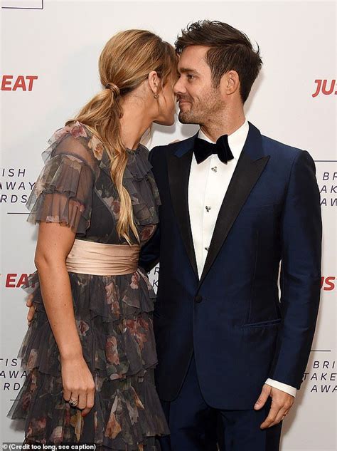 Vogue Williams Nestles Into Husband Spencer Matthews As They Lead Stars