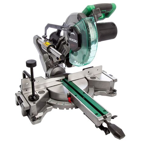 Hikoki C Fshg Mm W Slide Compound Mitre Saw Power Tool World