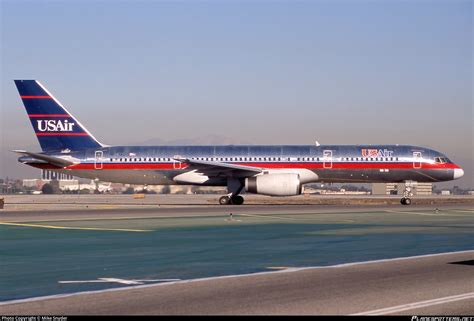 N624AU USAir Boeing 757 2B7 Photo By Mike Snyder ID 1388556