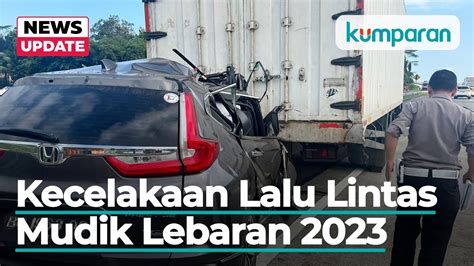 Polri Catat Kecelakaan Lalin Hingga H Lebaran Orang Tewas