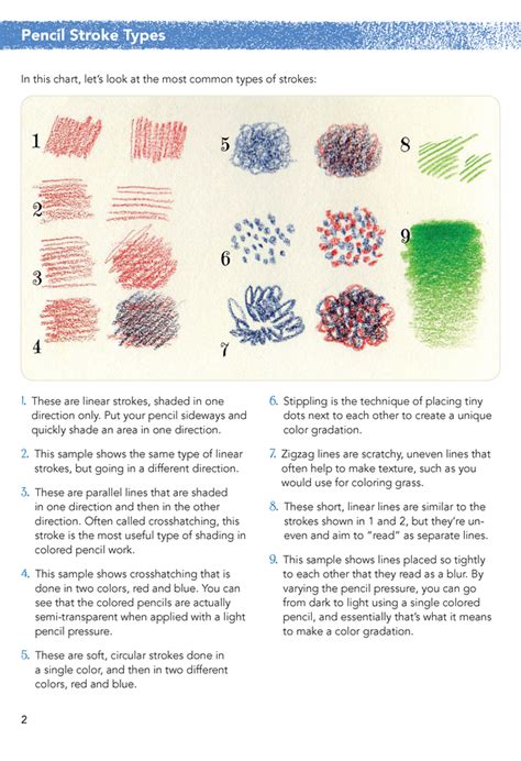 Colour Pencil Shading Techniques Pdf