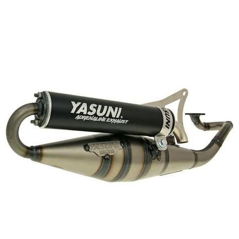 Pot d échappement Scooter Z noir YASUNI pour BENELLI 491 RR 50cc