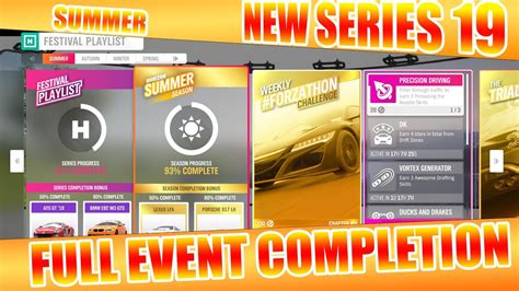 Series Full Completion Summer Festival Playlist All Seasonal