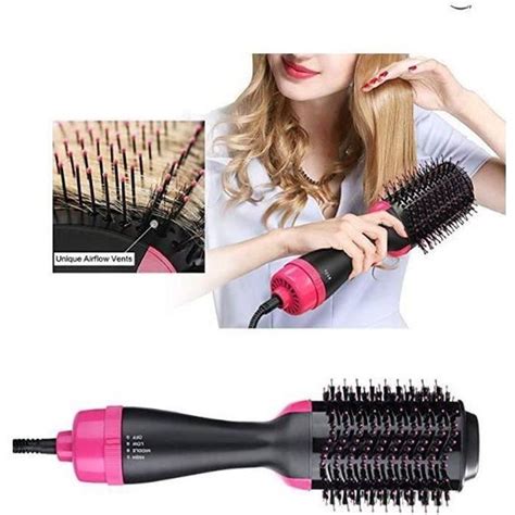 Qualité One Step Sèche Cheveux Brosse Soufflante Rotating Brushséchoir