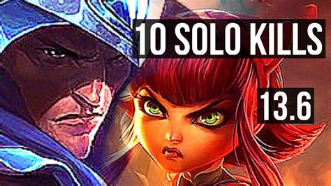 Talon Vs Annie Mid 10 Solo Kills 3 0m Mastery 2000 Games