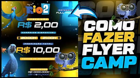 Como Fazer Flyer De Campeonato TemÁtico De Free Fire Pelo Ps Touch