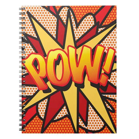 POW Fun Retro Comic Book Pop Art | Zazzle | Retro comic book, Pop art comic, Pop art