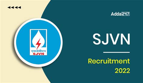 Sjvn Recruitment Last Date To Apply For Sjvn Vacancies