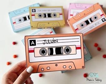 Printable Retro Tape Etsy