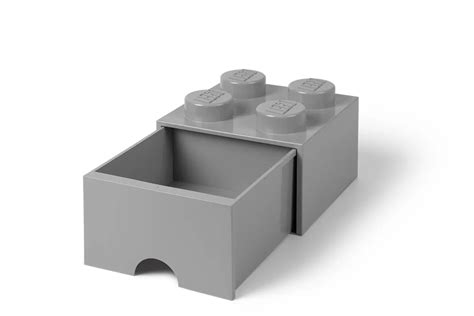 Brique Gris Pierre De Rangement Lego Tiroir Et Tenons Mescadeaux