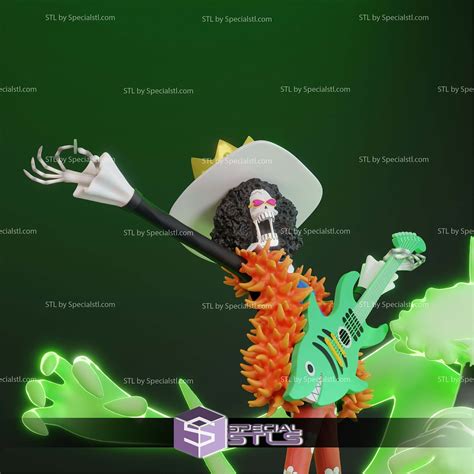 Brook and Guitar One Piece 3D Printer Files | SpecialSTL
