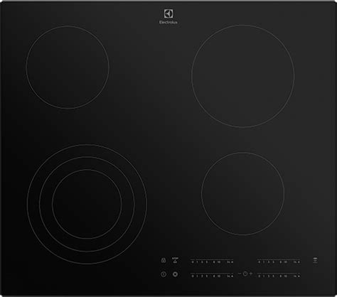 Electrolux 60cm 4 Zone Ceramic Cooktop Ehc644bb Berloni Appliances