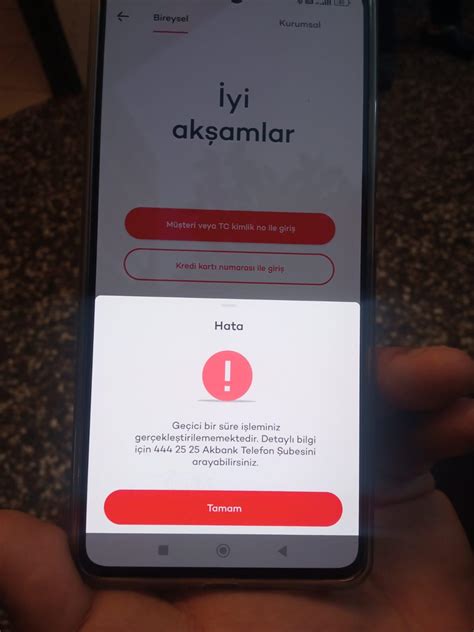 Akbank Mobil Açılmama Hatası Şikayetvar