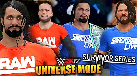 WWE 2K17 UNIVERSE MODE 58 WHO S LEAVING SURVIVOR SERIES PPV