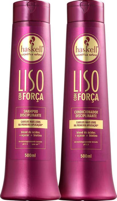 Kit Haskell Liso Força Duo Beleza Na Web PRO