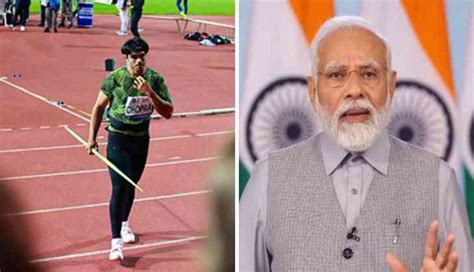 Pm Modi Congratulates Neeraj Chopra On Winning Gold In World Athletics