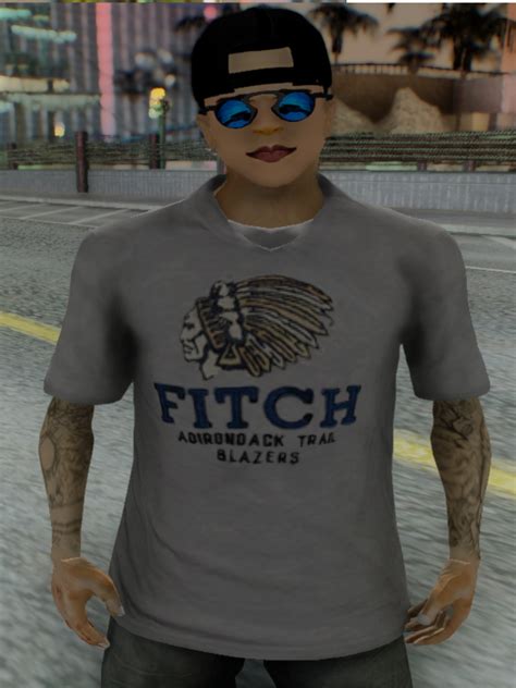 Gta Roupas Elite Camiseta Abercrombie Fitch Blazers Mods Para