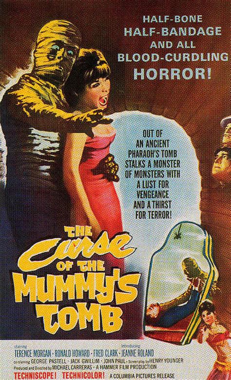 The Curse of the Mummy's Tomb (1964) Poster #1 - Trailer Addict