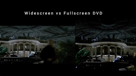 Independence Day Widescreen Vs Fullscreen Dvd Aspect Ratio