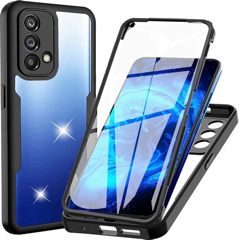 WeiCase Coque Pour Oppo A74 4G Pas Pour A74 5G Transparent Housse