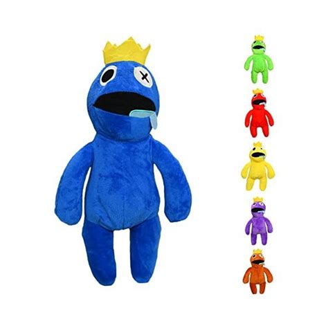 Wiztex Rainbow Friends Collection De Jouets En Peluche Cm Roug