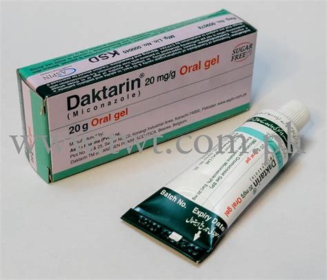 Daktarin Oral Gel Miconazole Daktarin Oral Gel Miconazole