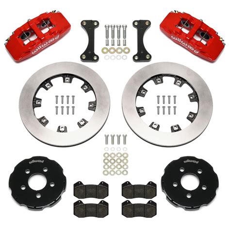 Wilwood Disc Brakes 140 16827 R Wilwood Forged Dynapro 6 Big Brake Front Brake Kits Summit Racing