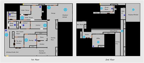 Flee The Facility Map Blueprints Updated Rfleethefacility
