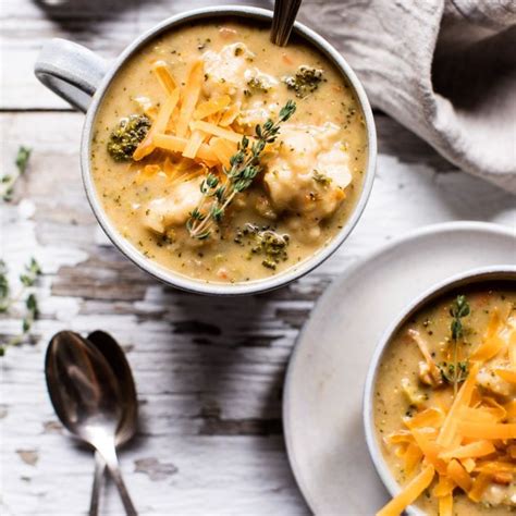 Broccoli Cheddar Chicken And Dumpling Soup Recipe