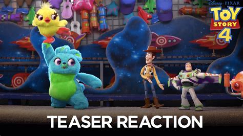 Toy Story 4 Teaser Trailer Reaction Disney Video Indonesia