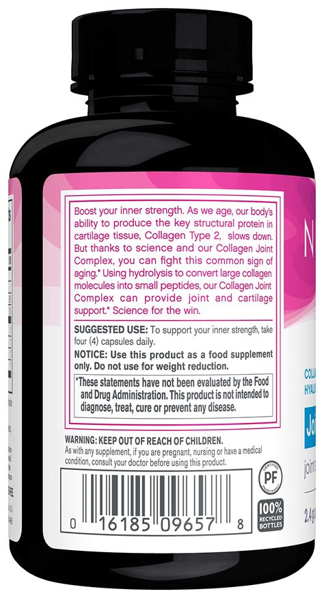 Vital Vitamins Multi Collagen Complex Type I II III V X Grass