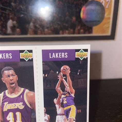 Upper Deck Gold Kobe Bryant Elden Campbell Derek Fisher L