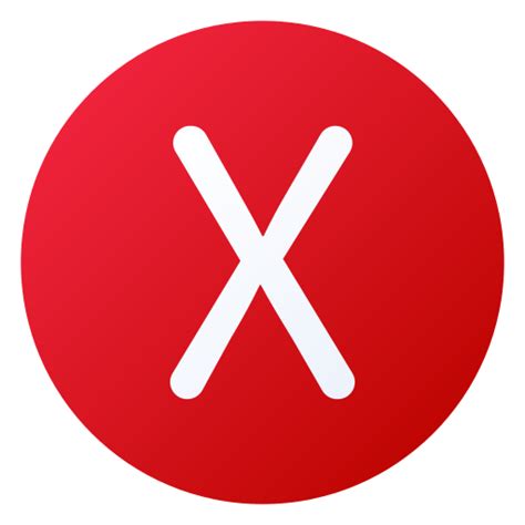 Letter x Generic gradient fill icon